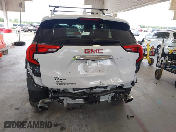 2020 GMC Terrain Denali with VIN 3GKALSEX6LL294108, listed as a IAAI auction lot 42595339 with 26,621 mi miles and . Bid and sale history available at DreamBid. Image 6.