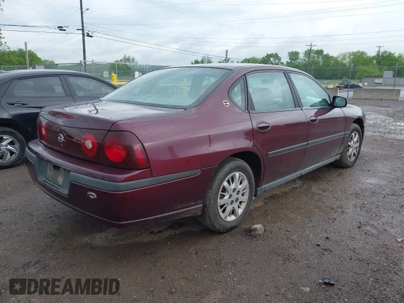 2003 Chevrolet Impala with VIN 2G1WF52E639399868, listed as a IAAI auction lot 42075831 with 155,610 mi miles and . Bid and sale history available at DreamBid. Image 4.