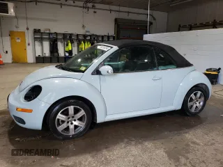 2006 Volkswagen Beetle with VIN 3VWPG31Y56M313404, listed as a Copart auction lot 68286394 with 70,257 mi miles and Salvage title. Bid and sale history available at DreamBid. Image 1.