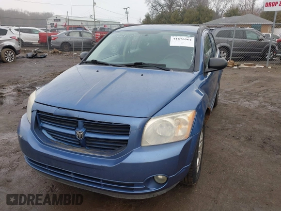 2007 Dodge Caliber SXT with VIN 1B3HB48C57D167476, listed as a IAAI auction lot 41676564 with 239,597 mi miles and . Bid and sale history available at DreamBid. Image 2.