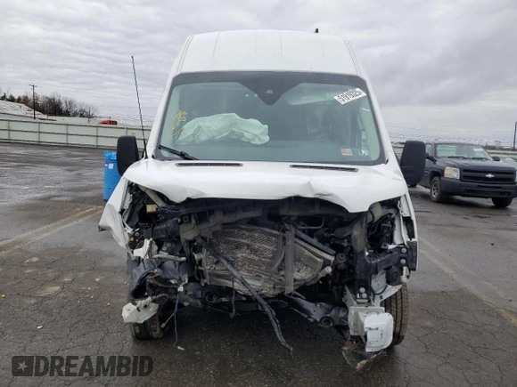 2020 Ford Transit Cargo with VIN 1FTBR1X80LKA87827, listed as a Copart auction lot 51919325 with 90,463 mi miles and Salvage Title. Bid and sale history available at DreamBid. Image 5.