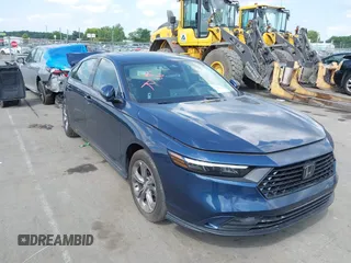 2024 Honda Accord EX с VIN 1HGCY1F33RA016506, выставлен на аукционе IAAI как лот 42488898 с пробегом 38 257 миль миль и . История ставок и продаж доступна на DreamBid. Изображение 1.