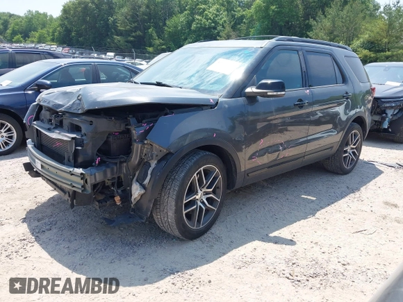 2017 Ford Explorer Sport z VIN 1FM5K8GT3HGB53095, wystawiony jako IAAI lot #42427164 z przebiegiem 120 362 mil mil oraz . Historia ofert i sprzedaży dostępna na DreamBid. Obrazek 20.