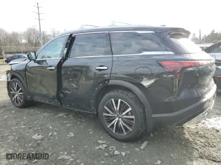 2022 Infiniti QX60 SENSORY with VIN 5N1DL1GS7NC339233, listed as a Copart auction lot 86774004 with 41,593 mi miles and Salvage Title. Bid and sale history available at carsss.com. Image 2.