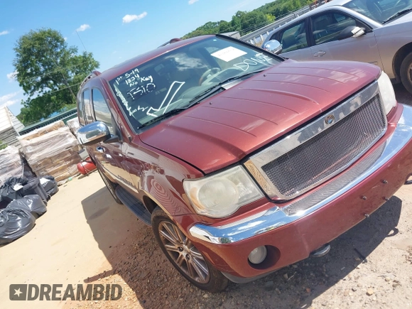 2008 Chrysler Aspen Limited z VIN 1A8HW58218F103286, wystawiony jako IAAI lot #42281834 z przebiegiem 194 371 mil mil oraz . Historia ofert i sprzedaży dostępna na DreamBid. Obrazek 1.
