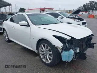 2014 Infiniti Q60 Coupe Journey with VIN JN1CV6EK6EM111926, listed as a IAAI auction lot 41805240 with 124,132 mi miles. Bid and sale history available at carsss.com. Image 1.
