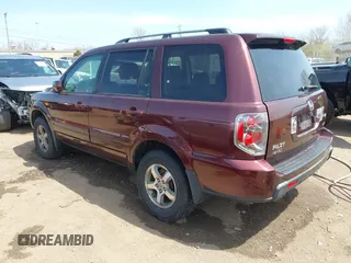 2008 Honda Pilot EX-L z VIN 5FNYF18788B017120, wystawiony jako IAAI lot #42053938 z przebiegiem 150 595 mil mil oraz . Historia ofert i sprzedaży dostępna na DreamBid. Obrazek 3.