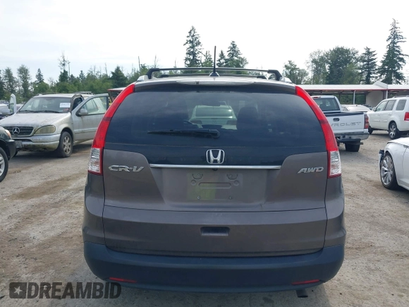 2012 Honda CR-V EX-L with VIN 5J6RM4H79CL051840, listed as a IAAI auction lot 42487917 with 96,849 mi miles and . Bid and sale history available at DreamBid. Image 16.