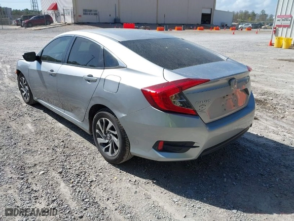 2016 Honda Civic Sedan EX with VIN 19XFC2F79GE073810, listed as a IAAI auction lot 41814911 with 207,546 mi miles. Bid and sale history available at carsss.com. Image 3.