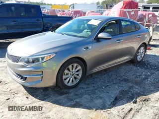 2016 Kia Optima EX with VIN 5XXGU4L3XGG052034, listed as a IAAI auction lot 41506088 with 87,509 mi miles and . Bid and sale history available at DreamBid. Image 18.