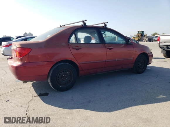 2004 Toyota Corolla CE with VIN 1NXBR32E84Z271763, listed as a Copart auction lot 53714305 with 280,439 mi miles and Clean Title. Bid and sale history available at DreamBid. Image 3.