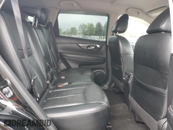 2017 Nissan Rogue SL with VIN JN8AT2MV6HW283644, listed as a Copart auction lot 55781785 with 90,233 mi miles and Salvage title. Bid and sale history available at DreamBid. Image 11.