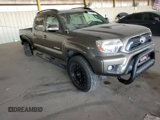 2015 Toyota Tacoma with VIN 3TMMU4FN6FM083553, listed as a Copart auction lot 58183295 with 55,124 mi miles and Salvage title. Bid and sale history available at DreamBid. Image 13.