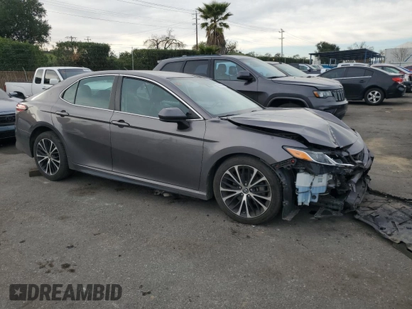2019 Toyota Camry LE with VIN 4T1B11HK7KU248125, listed as a Copart auction lot 46953005 with 71,420 mi miles and Salvage Title. Bid and sale history available at carsss.com. Image 4.