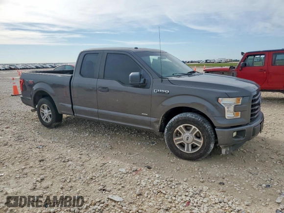 2017 Ford F-150 XL with VIN 1FTEX1CP3HKD40422, listed as a Copart auction lot 60969915 with 158,411 mi miles and Clean title. Bid and sale history available at DreamBid. Image 4.