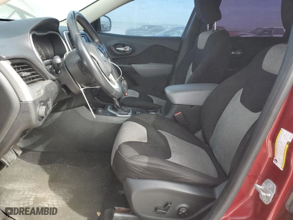 2014 Jeep Cherokee Sport with VIN 1C4PJMAB9EW297440, listed as a Copart auction lot 49485485 with 218,424 mi miles and Clean Title. Bid and sale history available at carsss.com. Image 7.