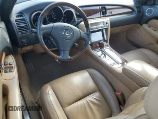 2009 Lexus SC 430 with VIN JTHFN45Y299020985, listed as a Copart auction lot 50300685 with 74,285 mi miles and Salvage Title. Bid and sale history available at DreamBid. Image 8.