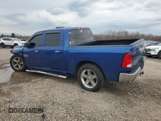 2017 Ram 1500 Express with VIN 3C6RR7KT1HG648989, listed as a Copart auction lot 52937025 with 141,218 mi miles and Salvage title. Bid and sale history available at DreamBid. Image 2.