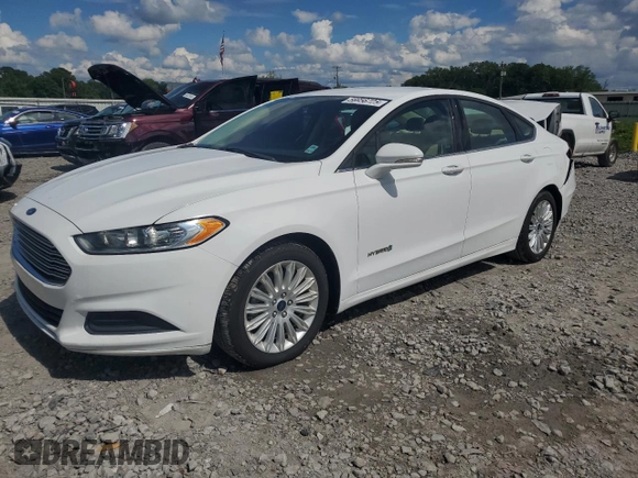 2016 Ford Fusion SE Hybrid with VIN 3FA6P0LU1GR388148, listed as a Copart auction lot 56956725 with 157,100 mi miles and Salvage title. Bid and sale history available at DreamBid. Image 1.
