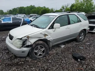 2002 Lexus RX 300 z VIN JTJHF10UX20256477, wystawiony jako Copart lot #56170255 z przebiegiem 202 214 mil mil oraz Szkody całkowita. Historia ofert i sprzedaży dostępna na DreamBid. Obrazek 1.