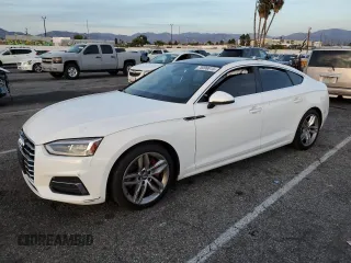 2019 Audi A5 Sportback Premium with VIN WAUANCF56KA024016, listed as a Copart auction lot 75099813 with 72,061 mi miles. Bid and sale history available at carsss.com. Image 1.
