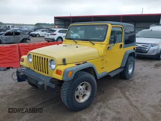 2000 Jeep Wrangler Sport with VIN 1J4FA49S3YP781614, listed as a IAAI auction lot 42292668 with 152,600 mi miles and . Bid and sale history available at DreamBid. Image 2.