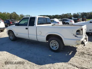 1997 Chevrolet S-10 LS with VIN 1GCCS19W7VK121494, listed as a Copart auction lot 75327694 with 292,652 mi miles and Salvage Title. Bid and sale history available at DreamBid. Image 2.