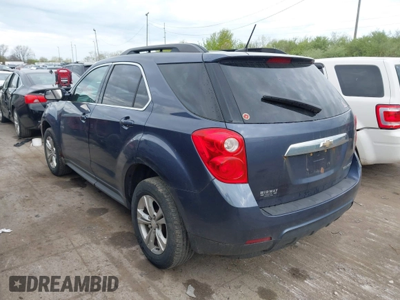 2013 Chevrolet Equinox LT with VIN 2GNALDEK5D6401934, listed as a IAAI auction lot 42101670 with 120,080 mi miles. Bid and sale history available at carsss.com. Image 3.