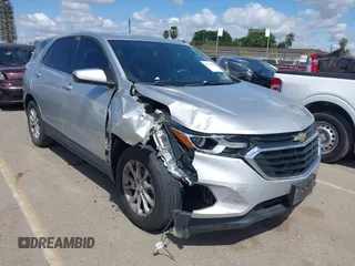 2020 Chevrolet Equinox LT with VIN 3GNAXKEV7LS503738, listed as a IAAI auction lot 41938450 with 80,637 mi miles and . Bid and sale history available at carsss.com. Image 1.