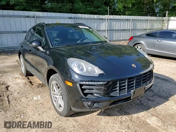 2016 Porsche Macan S with VIN WP1AB2A54GLB43822, listed as a Copart auction lot 56880415 with 91,461 mi miles and Salvage title. Bid and sale history available at DreamBid. Image 14.