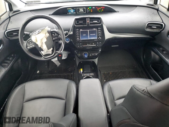 2022 Toyota Prius L Eco with VIN JTDKAMFU0N3172350, listed as a Copart auction lot 52685865 with 55,573 mi miles and Salvage Title. Bid and sale history available at DreamBid. Image 8.