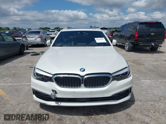 2018 BMW 5 Series 540i with VIN WBAJE5C50JWA96432, listed as a IAAI auction lot 41983684 with 48,955 mi miles and . Bid and sale history available at carsss.com. Image 6.