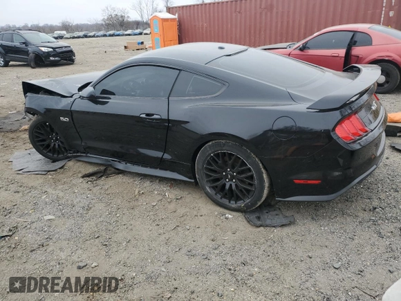 2019 Ford Mustang GT with VIN 1FA6P8CF7K5200700, listed as a Copart auction lot 49161445 with 20,934 mi miles and Salvage Title. Bid and sale history available at carsss.com. Image 2.