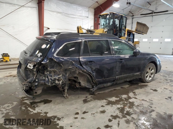 2014 Subaru Outback Premium with VIN 4S4BRCEC7E3209286, listed as a Copart auction lot 49766645 with 137,363 mi miles and Salvage Title. Bid and sale history available at DreamBid. Image 3.