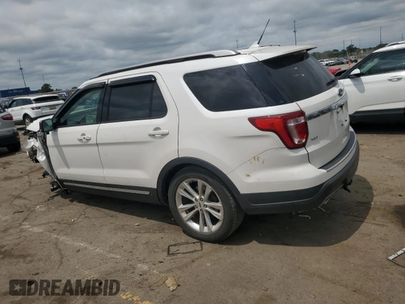 2018 Ford Explorer XLT with VIN 1FM5K7D84JGC68109, listed as a Copart auction lot 65262375 with 66,842 mi miles and Clean title. Bid and sale history available at DreamBid. Image 2.