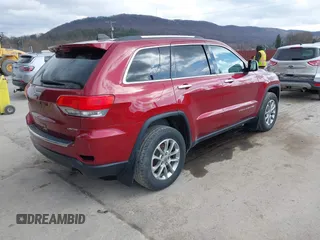 2015 Jeep Grand Cherokee Limited with VIN 1C4RJFBG3FC159426, listed as a IAAI auction lot 41848001 with 135,311 mi miles. Bid and sale history available at carsss.com. Image 4.