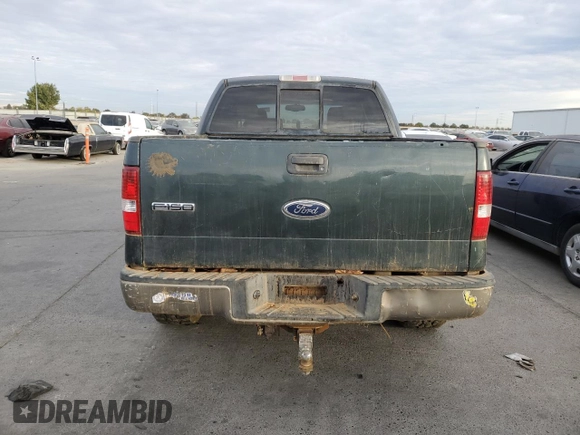2004 Ford F-150 XLT with VIN 1FTPW14594KA76089, listed as a Copart auction lot 78238354 with 244,231 mi miles and Salvage Title. Bid and sale history available at carsss.com. Image 6.