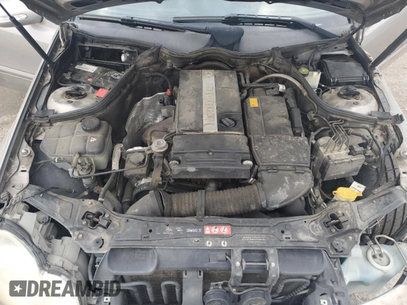 2005 Mercedes-Benz C 230 Kompressor with VIN WDBRN40J55A651472, listed as a Copart auction lot 49505994 with 266,385 mi miles and Salvage title. Bid and sale history available at DreamBid. Image 11.