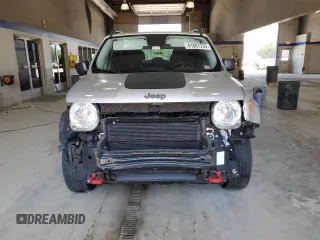 2016 Jeep Renegade Trailhawk with VIN ZACCJBCT3GPD16931, listed as a Copart auction lot 61857235 with 52,490 mi miles and Salvage title. Bid and sale history available at DreamBid. Image 5.