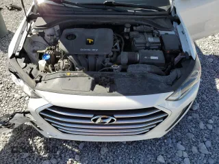 2017 Hyundai Elantra SE with VIN 5NPD84LF6HH017966, listed as a Copart auction lot 55131735 with 128,865 mi miles and Salvage Title. Bid and sale history available at DreamBid. Image 11.