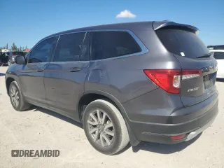 2019 Honda Pilot EX-L with VIN 5FNYF5H57KB003870, listed as a Copart auction lot 49513945 with 79,634 mi miles and Salvage Title. Bid and sale history available at DreamBid. Image 2.