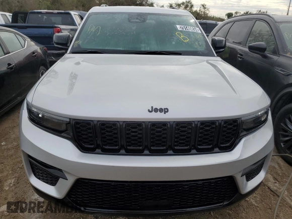 2024 Jeep Grand Cherokee Altitude with VIN 1C4RJGAG7R8546592, listed as a Copart auction lot 75140834 with Not provided miles and Non repairable. Bid and sale history available at DreamBid. Image 5.