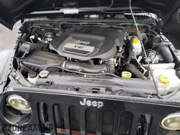 2017 Jeep Wrangler Unlimited Sport with VIN 1C4BJWDG7HL747010, listed as a Copart auction lot 64274405 with 61,602 mi miles and Salvage title. Bid and sale history available at DreamBid. Image 11.
