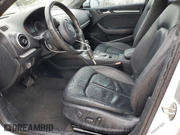2015 Audi A3 1.8T Premium with VIN WAUACGFF8F1140569, listed as a Copart auction lot 37255753 with 103,319 mi miles. Bid and sale history available at carsss.com. Image 7.