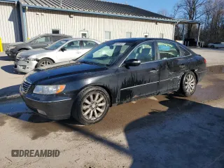 2009 Hyundai Azera Limited with VIN KMHFC46F69A344892, listed as a Copart auction lot 79239454 with 205,624 mi miles and Salvage Title. Bid and sale history available at DreamBid. Image 1.