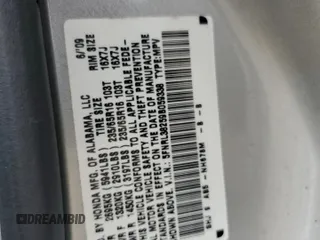 2009 Honda Odyssey LX с VIN 5FNRL38259B059338, выставлен на аукционе Copart как лот 56215995 с пробегом 192 327 миль миль и Чистый • Clean title. История ставок и продаж доступна на DreamBid. Изображение 13.