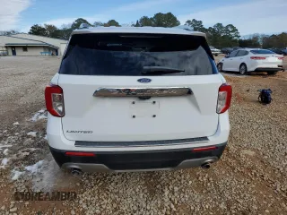 2021 Ford Explorer Limited with VIN 1FMSK7FH8MGB05743, listed as a Copart auction lot 89398695 with 71,637 mi miles and Salvage Title. Bid and sale history available at carsss.com. Image 6.