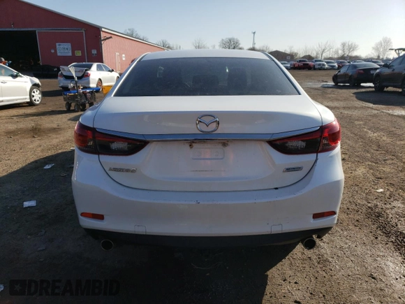 2014 Mazda 6 i Sport with VIN JM1GJ1U68E1128097, listed as a Copart auction lot 48607515 with Not Provided miles and Salvage Title. Bid and sale history available at carsss.com. Image 6.
