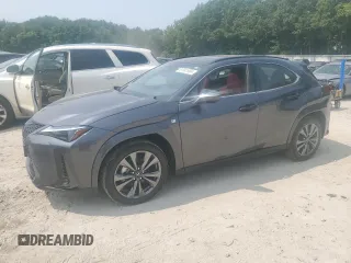 2024 Lexus UX with VIN JTHUCJDH3S2001180, listed as a Copart auction lot 67561984 with 9,968 mi miles and Salvage Title. Bid and sale history available at carsss.com. Image 1.
