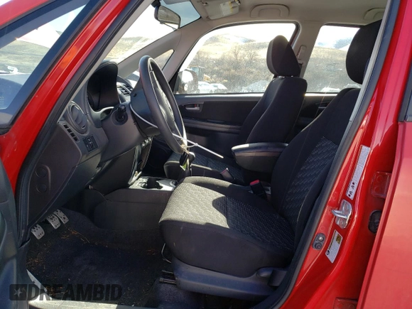 2007 Suzuki SX4 with VIN JS2YB413075103757, listed as a Copart auction lot 46466245 with 56,471 mi miles and Salvage Title. Bid and sale history available at carsss.com. Image 7.